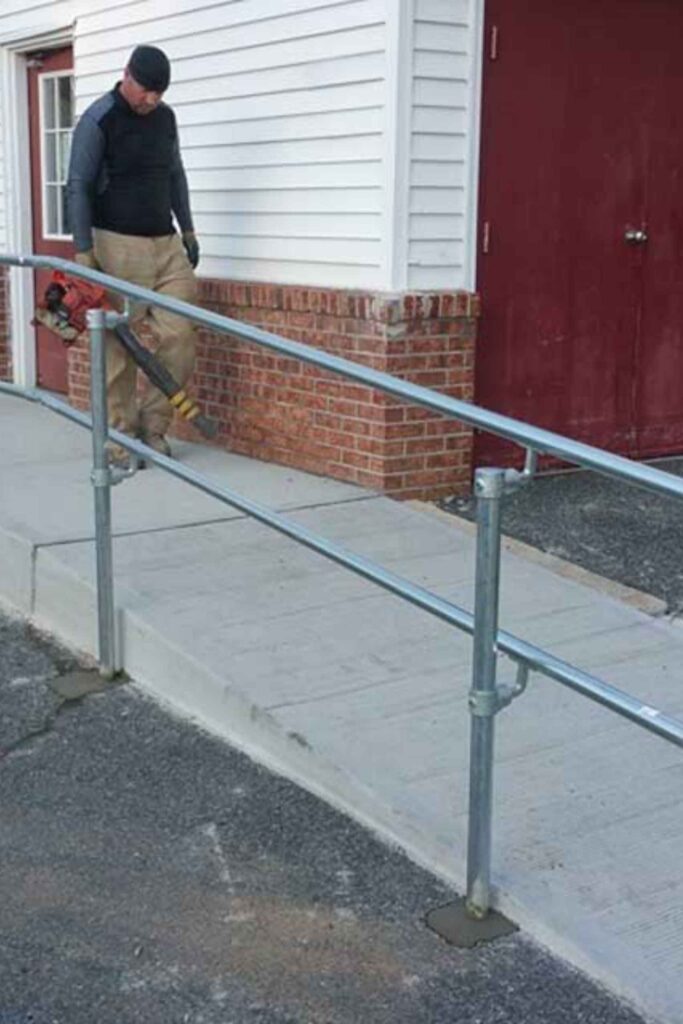 ADA-Compliant Concrete Ramps