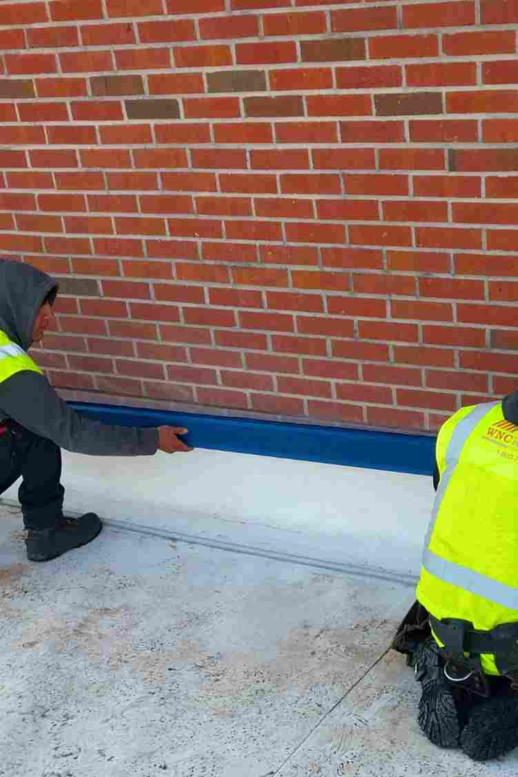Parapet Wall Waterproofing & Flashing Installation