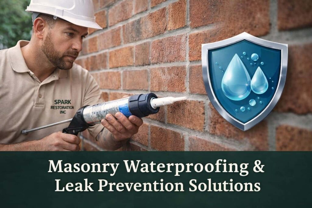 Masonry Waterproofing & Leak Prevention