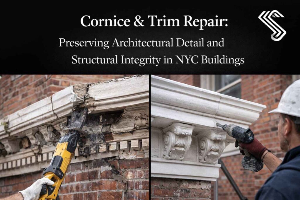 Cornice & Trim Repair NYC