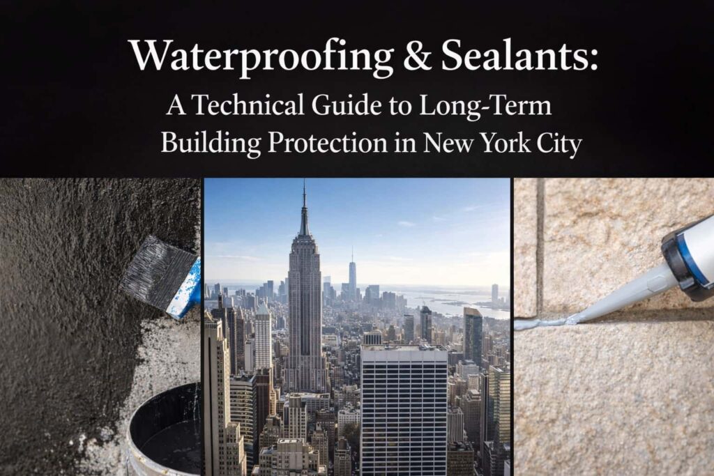 Waterproofing & Sealants for Buildings in New York City