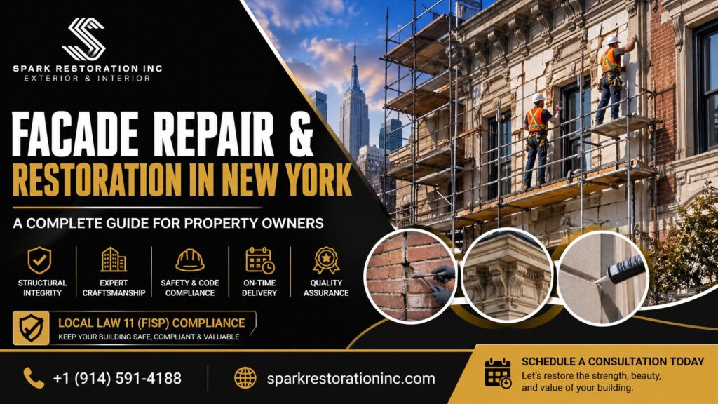 Complete Guide to Facade Repair & Restoration in New York