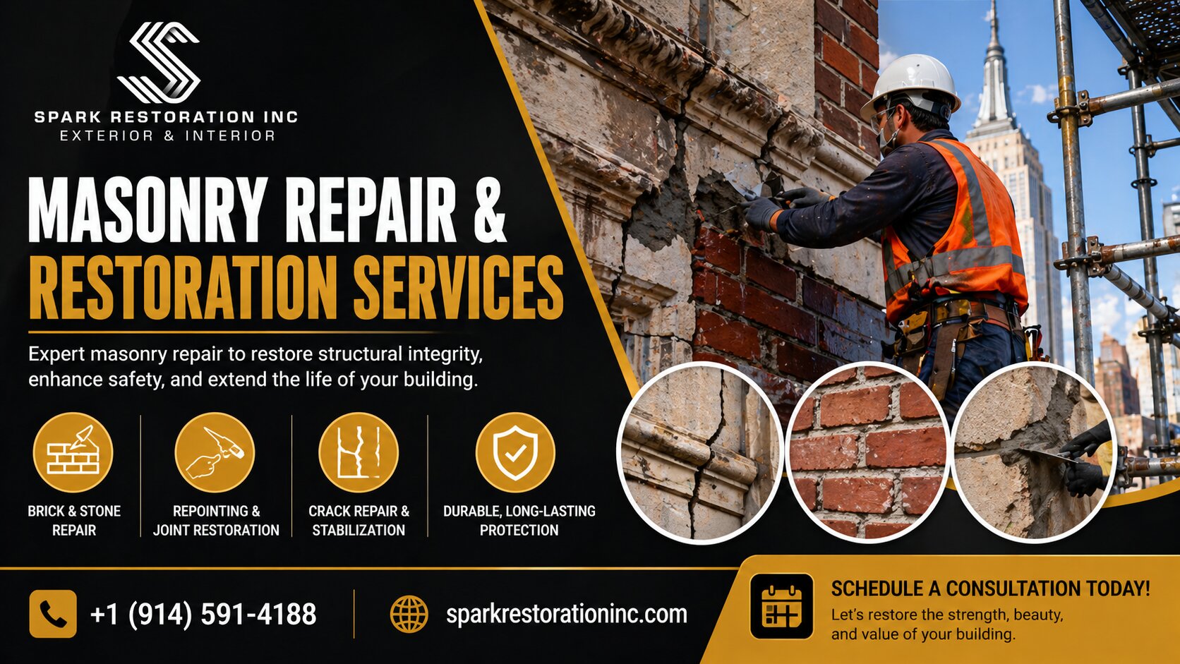Facade Repair & Restoration Services in New York