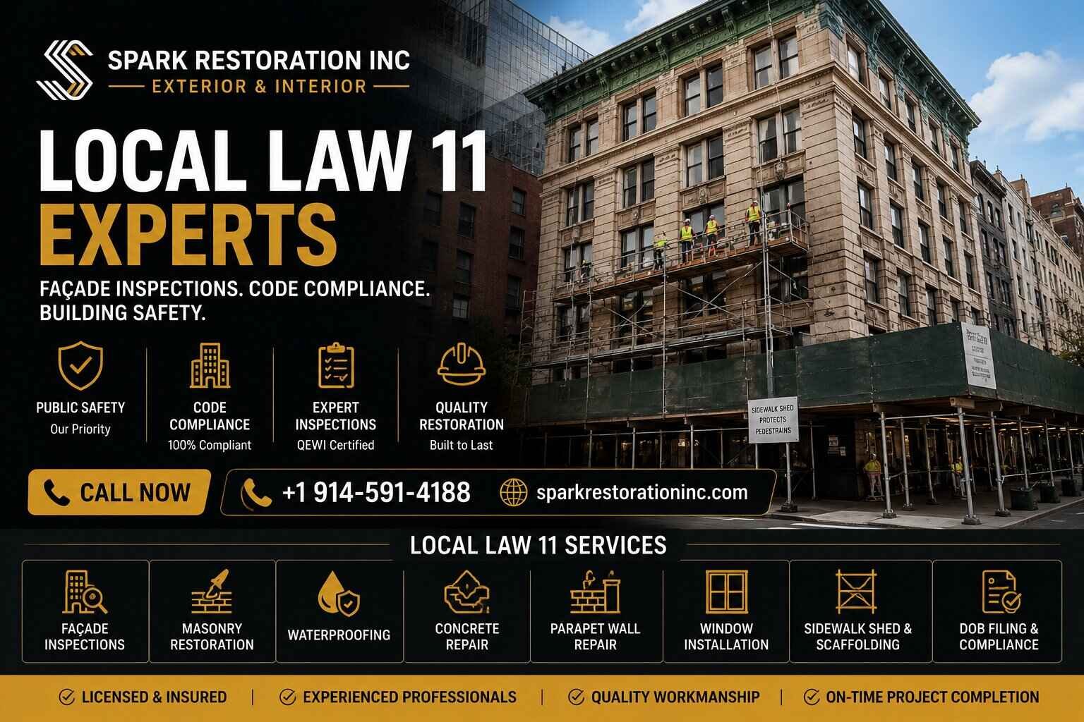 What Is Local Law 11? The Complete NYC Façade Inspection & Compliance Guide (2026)